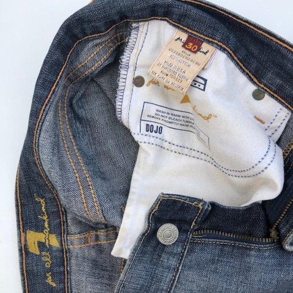 7 FOR ALL MANKIND Crop DOJO Jeans - Picture 4 of 5